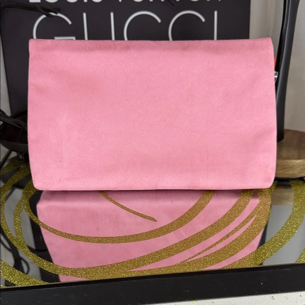 Dior Pink Cosmetic Case with Bold Lettering - Picture 4 of 6